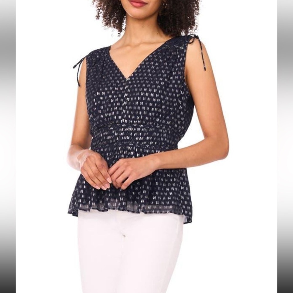 Parker Women’s The Fiona Tie Shoulder Smock Waist Top